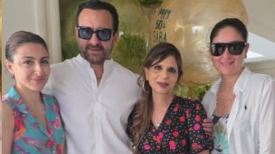 Saba Pataudi has opened up about a major health scare. Saba Pataudi has opened up about a major health scare.