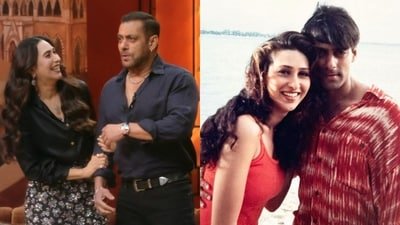 Salman Khan and Karisma Kapoor bring back 90s nostalgia on Koffee With Karan 9: Where to watch their films online.