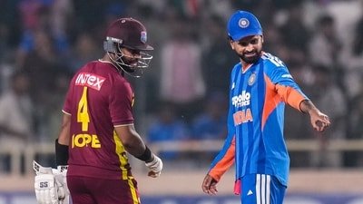 The second T20I between India and West Indies saw 501 runs scored in Ranchi. (PTI)