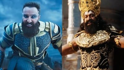 Aarya Babbar defends Saif Ali Khan's performance as Ravana in Adipurush, says Yash's look as Ravana from Ramayana is nothing new.