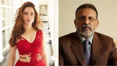 Tamannaah Bhatia reacts to Annu Kapoor's remark on her complexion.