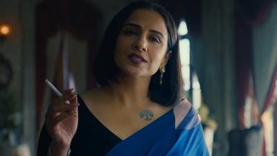 Vidya Balan in a still from Jailer 2.