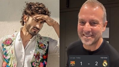 Vidyut Jammwal reacts to his words turning into a meme after Barcelona's defeat to Real Madrid.