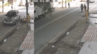 A couple in their late seventies found themselves in a critical situation when an SUV struck them from behind in Kirti Nagar Delhi hit-and-run: Couple in 70s flung into air after SUV hits them, driver held after fleeing spot