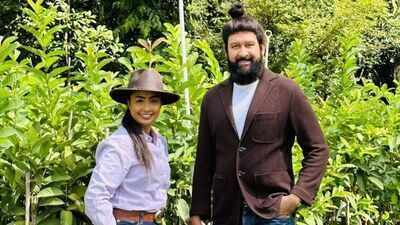 (left)Vicky Popat and (Right)Mickey Popat. Image Credit: PlantOGram/Entrepreneur A couple sold their luxury belongings to buy a $1,500 van; their fruit-tree gifting business now generates more than $4 million a year