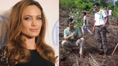 In 2003, Angelina Jolie started a foundation to help clear landmines in Cambodia; three years later, its work expanded to protecting a 60,994-hectare forest with locally recruited and trained rangers