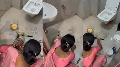 A video showing utensils being washed on a toilet floor at New Delhi Sweets raised significant concerns Video: Staffer washes utensils in toilet at Korba sweet shop; food dept issues notice