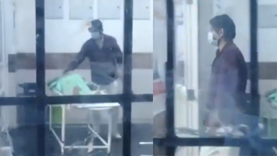 Bihar hospital shocker: Masked man removes jewellery from dead body, calmly walks away