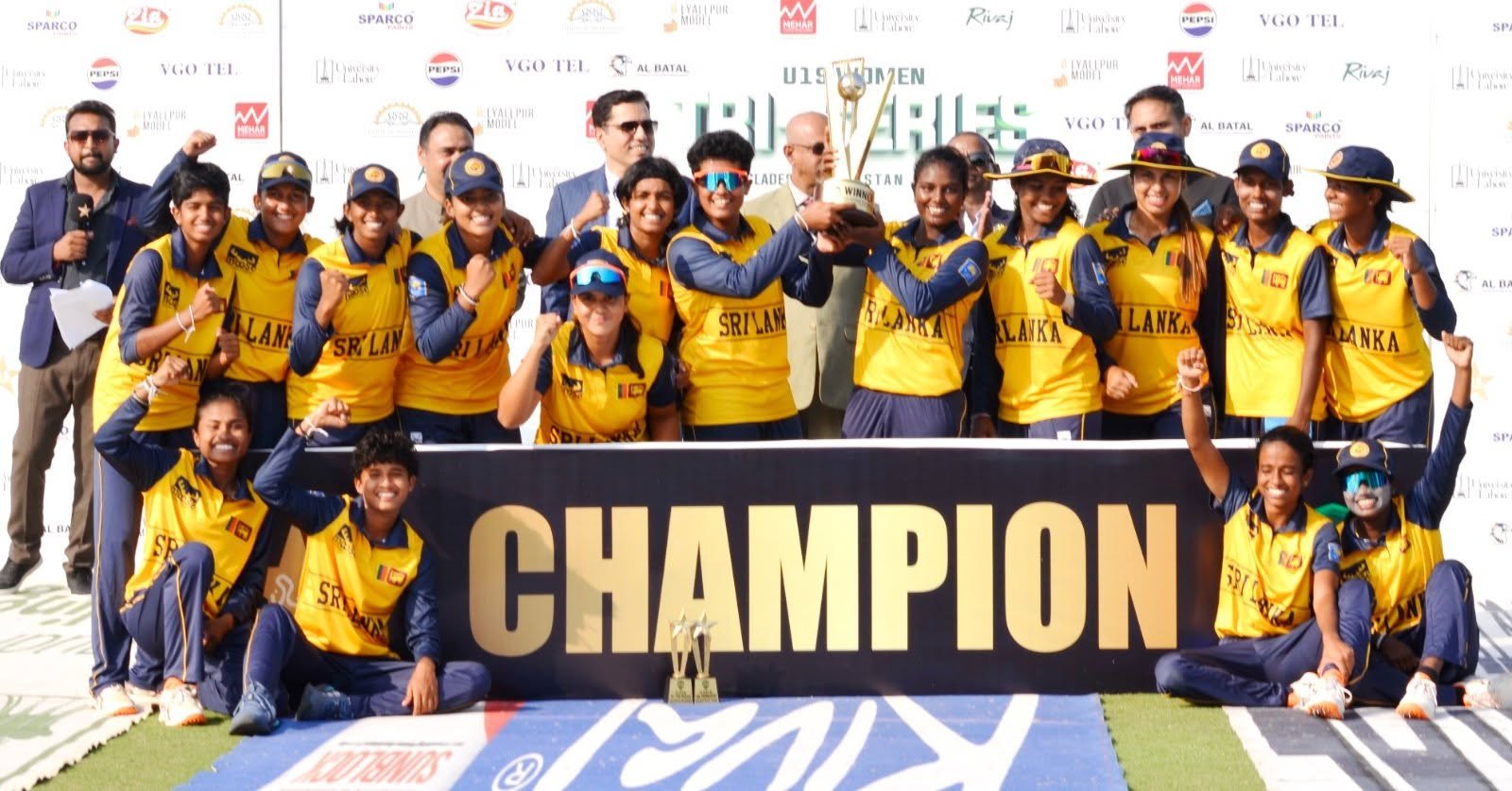 Sri Lanka Women U19 thump Bangladesh to win Pakistan T20I Tri-series