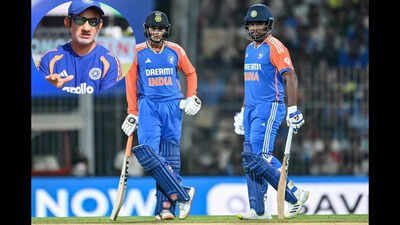 Abhishek Sharma and Sanju Samson (Image credit: Agencies) 'Only openers' spots are permanent': Gautam Gambhir's clear message on India's T20 batting order