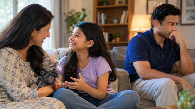 Psychology says children who tell one parent everything but hide things from the other may not always be about who they feel closer to