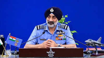 Air Chief Marshal AP Singh Holds Press Conference (ANI) AMCA, Rafale and drones: IAF chief lays out India's air power roadmap