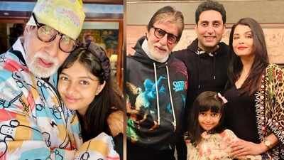 Aishwarya Rai Bachchan wishes father-in-law Amitabh Bachchan on 84th birthday with an UNSEEN PIC with Aaradhya Bachchan: 'Dearest Pa, Dadaji..'