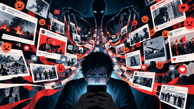 Your social media algorithm is designed to keep your enraged 24X7 (AI generated) Your feed isn't random. The algorithm is built to keep you angry, anxious and scrolling