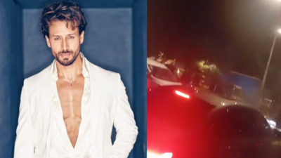 An incident of firing took place on actor Tiger Shroff Unidentified persons fire at actor Tiger Shroff in Mumbai's Juhu