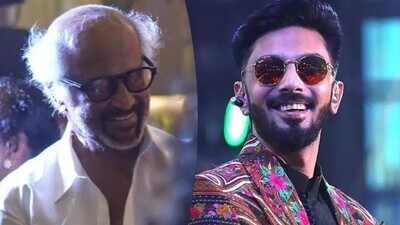 Rajinikanth, Sivakarthikeyan and Shalini attend Anirudh Ravichander’s Navaratri puja ahead of his November wedding with Kavya Maran
