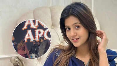 Anjali Arora gets upset over ‘Kacha Badam’? Kanpur Dandiya video leaves the internet divided, users say, 'What an irony' Anjali Arora gets upset over ‘Kacha Badam’? Kanpur Dandiya video leaves the internet divided, users say, 'What an irony'