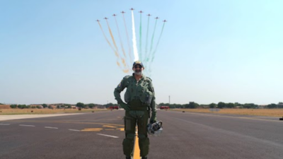 IAF chief AP Singh takes final flight in Tejas, the fighter jet he once helped test