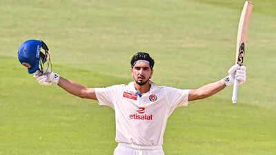 Sediqullah Atal scripts history (Image: X/ @ACBofficials) Sediqullah Atal creates history, becomes first Afghanistan batter to score fourth-innings Test century