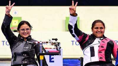 Asian Para Games: Mona Agarwal wins gold, Avani Lekhara silver as India clinch 1-2 finish