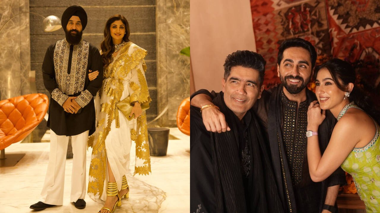 Ayushmann K Diwali party 2