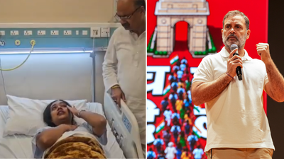 'How hollow is his slogan Smash The Patriachy': BJP attacks Rahul Gandhi 'Grabbed her, threw her to the ground': BJP alleges Rahul Gandhi 'thrashed' pregnant journalist