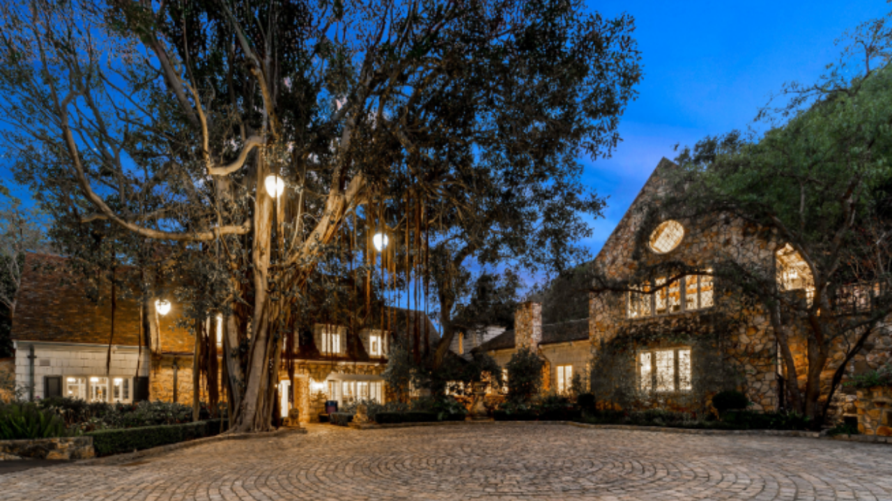 Cagney established the five-acre estate in Beverly Hills in the 1930s<br>