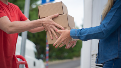 Delivery using cardboard material What do you do with delivery boxes and paper bags? Turn your shopping waste into money