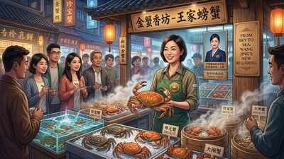 From serving passengers to selling crabs: China woman quits flight attendant job after 12 years to return to her hometown, now earns Rs 14 lakh a day