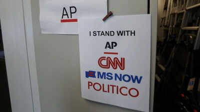 US judge allows CNN, MS NOW and Politico reporters to keep White House access, cites First Amendment