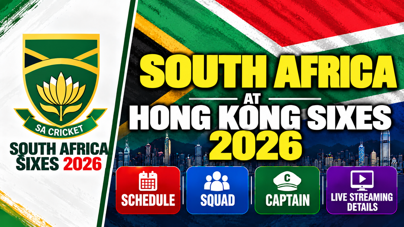 South Africa at Hong Kong Sixes 2026: Schedule, Squad, Captain & Live Streaming Details