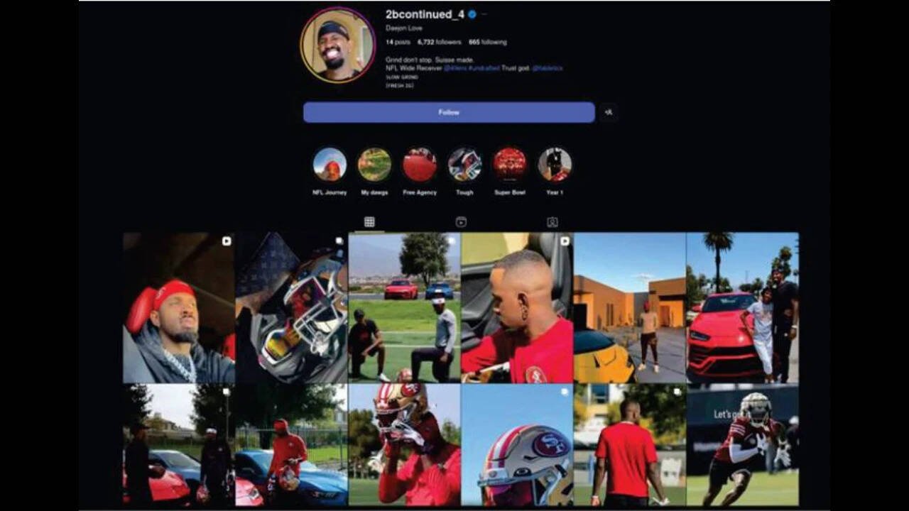Daejon Labrayae Love allegedly posed as a San Francisco 49ers player to target women in a $1.3 million fraud scheme involving fake investments.