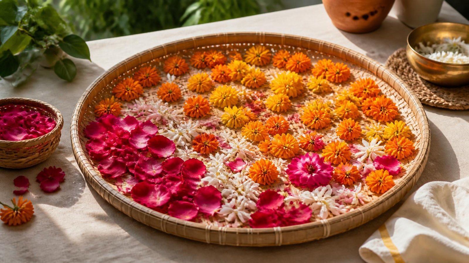 Don't throw away used pooja flowers; here's how to turn them into fragrant dhoop at home<br>