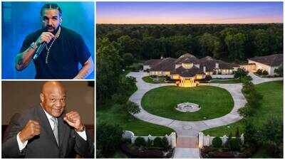 Drake approached over George Foreman’s $6 million Texas mansion. (Photo: The Compean Group) Drake approached over George Foreman’s $6 million Texas mansion with 12,000-sq-ft home, 50-car garage and iconic grill kitchen; rapper already owns a $15 million ranch spanning 313 acres