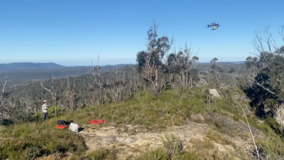Researchers used drone LiDAR to scan rugged Australian bushland that is difficult to search on foot; the technology led them to three previously unregistered Aboriginal rock shelters with red hand stencils