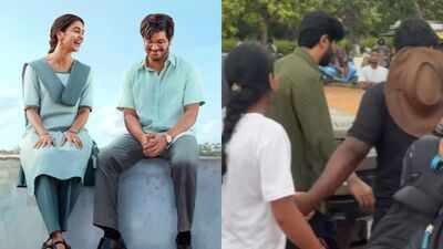 Picture Credit: X Dulquer Salmaan’s team tries to control crowd as fans mob the actor during ‘Sri Sri’ shoot in Vizag