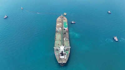 5 Indian seafarers safely rescued after Kuwait-flagged tanker struck by projectile in Strait of Hormuz