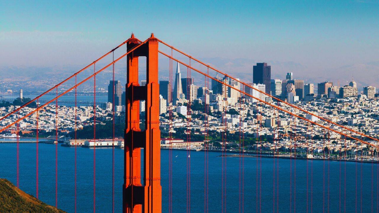Golden Gate view