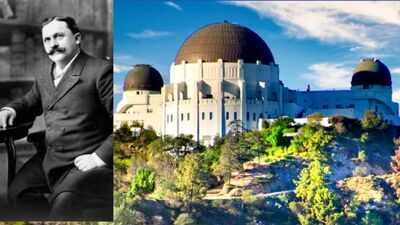 Photo credit (L-R): Wikimedia Commons; Visitcalifornia.com A mining millionaire paid $50,000 for 4,071 acres of Los Angeles land in 1882; 14 years later he gave 3,015 acres to the city, creating Griffith Park and the ground for its famous observatory