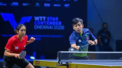 Tashkent, Oct 23 (IANS) India's Harmeet Desai and Yashaswini Ghorpade achieved a significant milestone when the duo assured a medal for India in the mixed doubles at the Asian Table Tennis Championships in Tashkent on Friday. Harmeet Desai and Yashaswini Ghorpade assure historic medal for India at Asian TT Championships