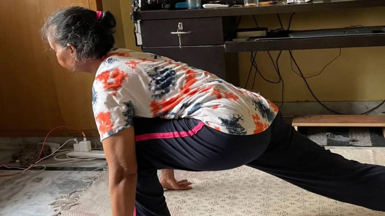 How homemade gym equipment became part of her recovery<br>