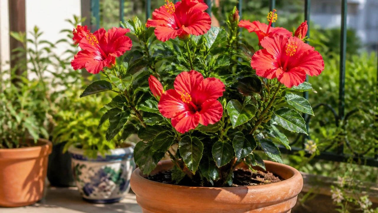 How to grow hibiscus in a balcony pot: 6 things the plant needs to flower regularly<br>