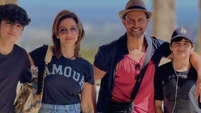 Hrithik Roshan pens emotional birthday note for ex-wife Sussanne Khan, girlfriend Saba Azad drops hearts - PIC inside