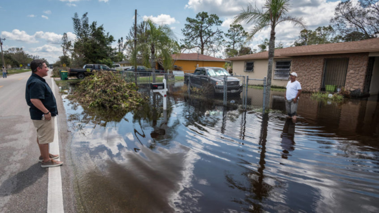 Hurricane Irma struck Florida in September 2017 and caused extensive damage to the building. (Photo: not specific)