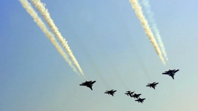 A formation of India Air Force fighter aircraft fly in close formation. (Image Credit: IAF) The skies have changed, so has IAF's mission: 94 years of India's air power