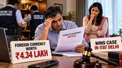 Tax raid finds Rs 1.12 crore cash and Rs 4.34 lakh foreign currency at Delhi man's home; he fights case twice, sister-in-law's explanation helps brother-in-law win ITAT battle