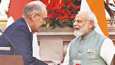 Swiss President Guy Parmelin welcomed PM Modi’s message to Russian President Vladimir Putin to end the Ukraine war India, Switzerland eye deeper ties in trade, investment, tech