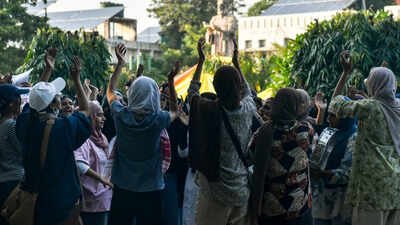 The FIR also alleges that people who were neither students nor university employees entered the campus, defaced walls with objectionable graffiti, damaged property and manhandled university employees, leaving some injured. Broke locks, scaled walls: Congress MPs named in Jamia FIR amid students' unrest