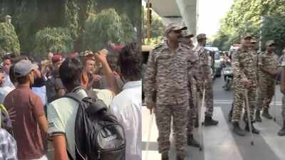 Jasim Ali Khan, who has been on a hunger strike since the protest began, accused the university administration of launching a “crackdown” and demanded the revocation of students’ suspensions. Jamia tensions rise: University shifts all classes online; AISA alleges assault on students during negotiations