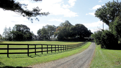 Jon Stewart, wife Tracey paid $4m for 45-acre NJ farm; now grows crops, rescues animals (Image Credit: The Two River Times) Jon Stewart and his wife Tracey paid $4 million for a historic 45-acre New Jersey farm in 2016; the property now grows crops and cares for rescued cows, sheep, goats, pigs and chickens through their sanctuary foundation